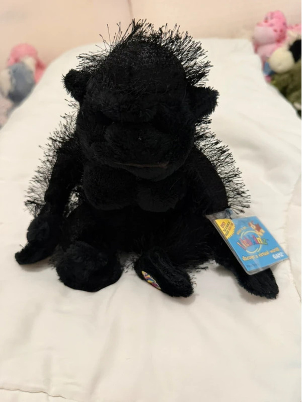 Webkinz Gorilla Plush HM040 With Sealed Unused Code Retired